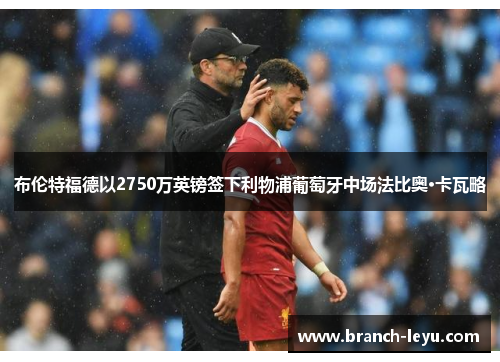 布伦特福德以2750万英镑签下利物浦葡萄牙中场法比奥·卡瓦略 布伦特福德以2750万英镑签下利物浦葡萄牙中场法比奥·卡瓦略